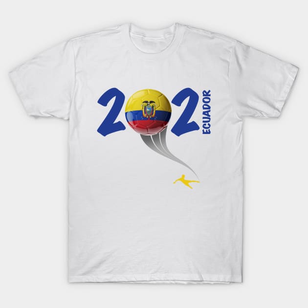 Ecuador Copa America Soccer 2021 T-Shirt by DesignOfNations